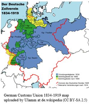 German Census Records by popular US online genealogists, Price Genealogy: image of a map of Germany. 